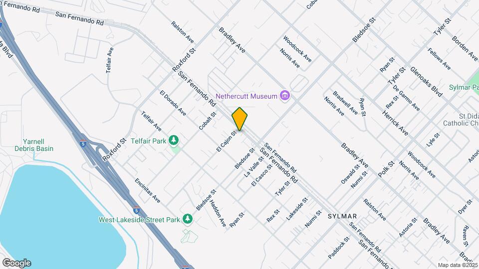 12949 San Fernando Rd Map and Location Details