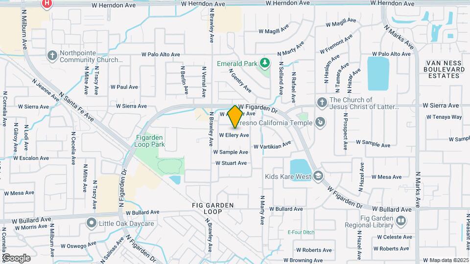 3706 W Ellery Ave Map and Location Details