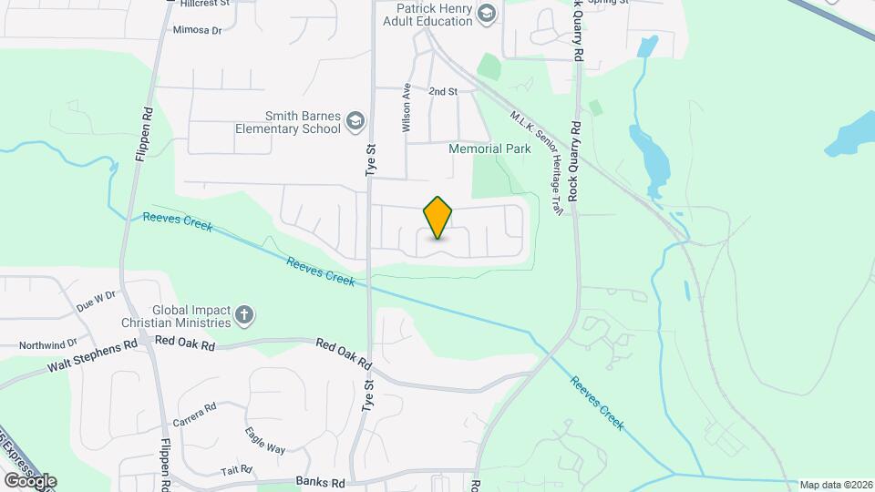 200 Misty Ridge Trail Map and Location Details