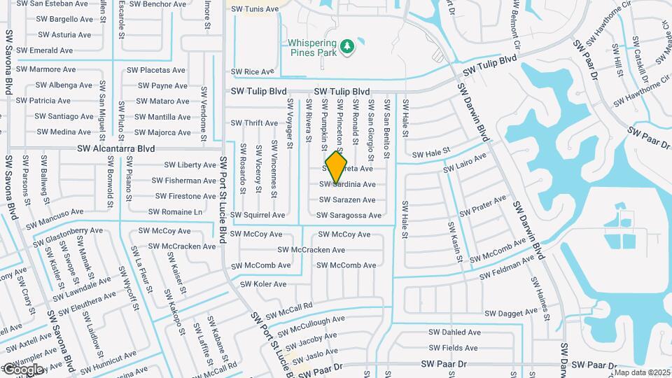 714 SW Sardinia Ave Map and Location Details