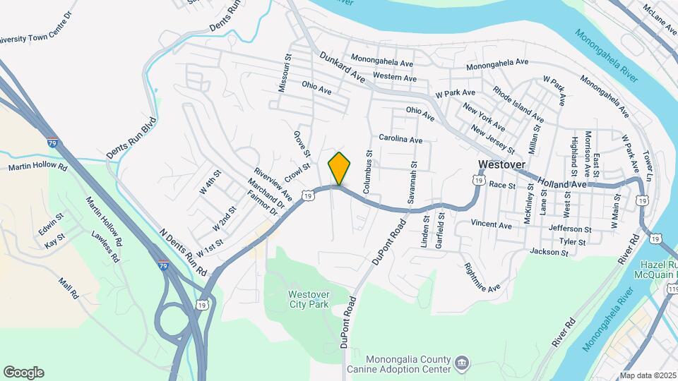761 Fairmont Rd, Unit 1 Map and Location Details