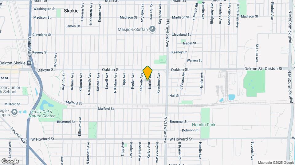 7912 Karlov Ave Map and Location Details