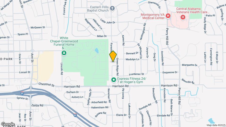 908 Green Ridge Ct Map and Location Details