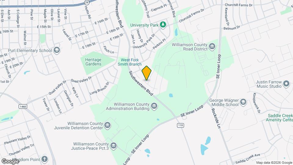 1222 Garland Rd Map and Location Details