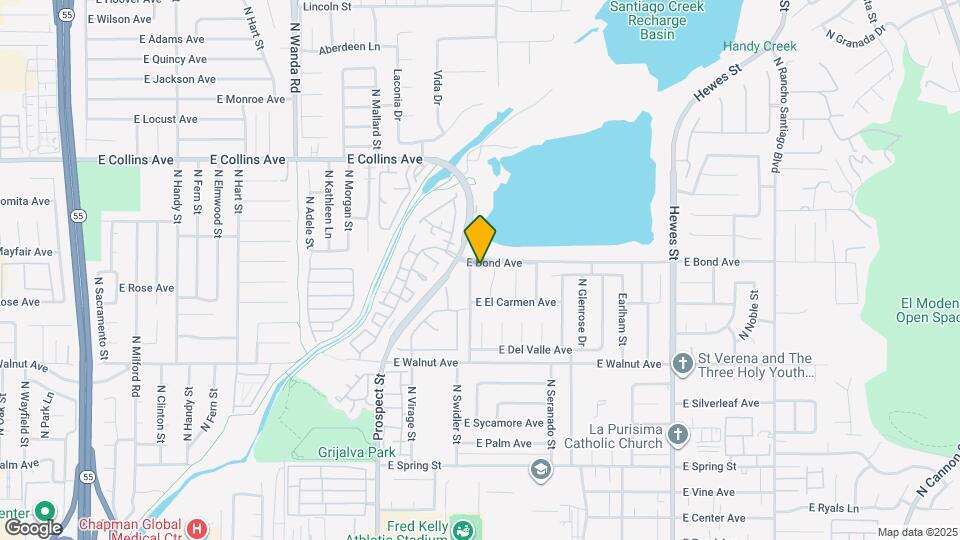 3704 E Bond Ave Mapa y Detalles de la Ubicación