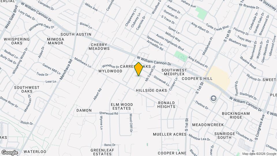 7018 Crosswood Dr Map and Location Details