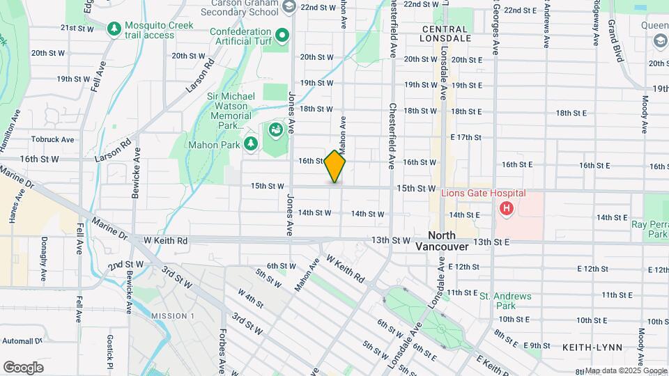 309-150 15TH St Map and Location Details