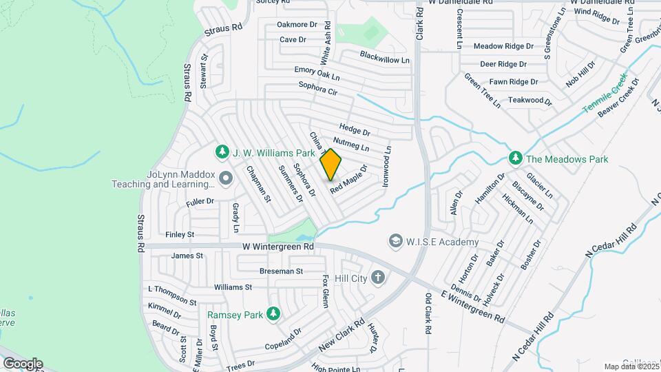 10234 Deer Hollow Dr Map and Location Details