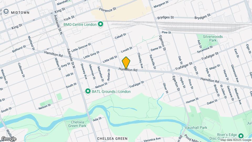 423-423 Hamilton Rd Map and Location Details