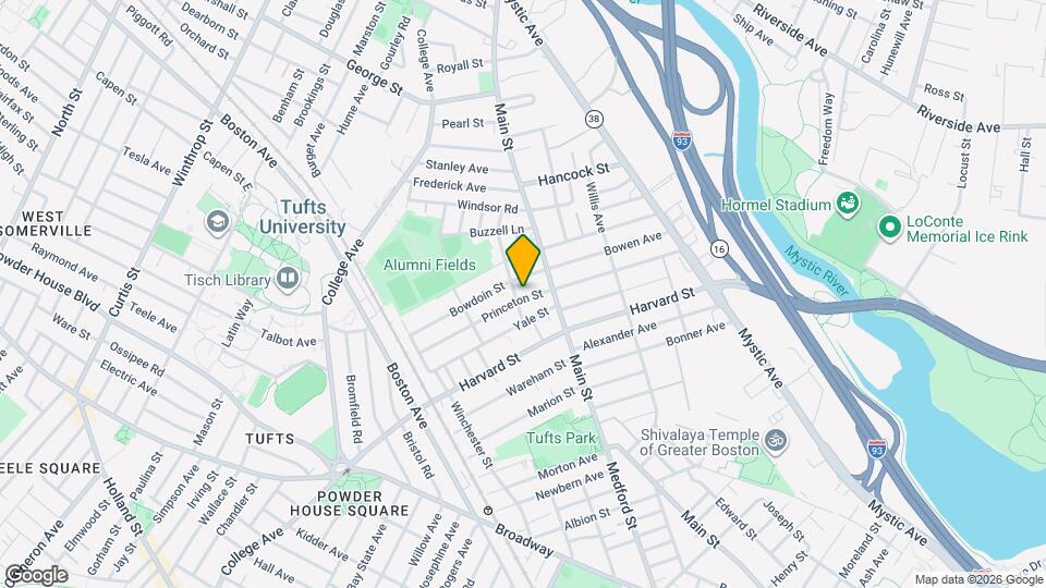 23 Princeton St Map and Location Details