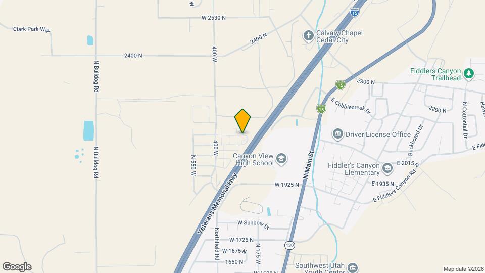 360 W 2100 N Map and Location Details