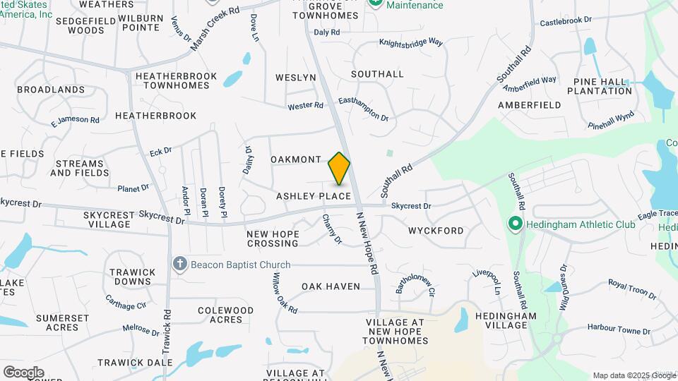 4225 Tensity Dr Map and Location Details