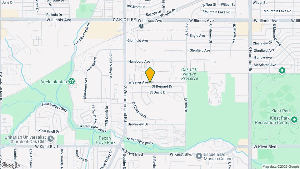 2943 St Bernard Dr Map and Location Details