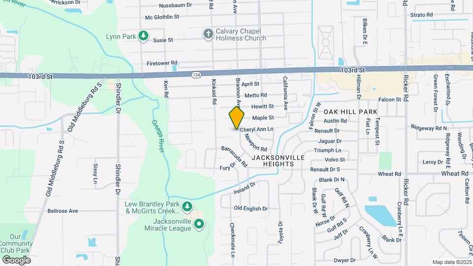 8309 Homeport Ct Map and Location Details