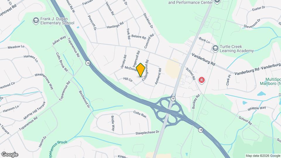 22 Collingwood Rd Map and Location Details