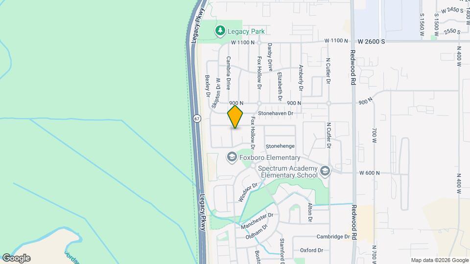 754 N Bradford Dr Map and Location Details