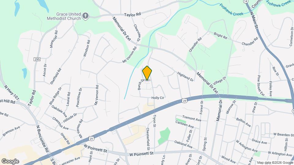 401 Mopar Ln Map and Location Details