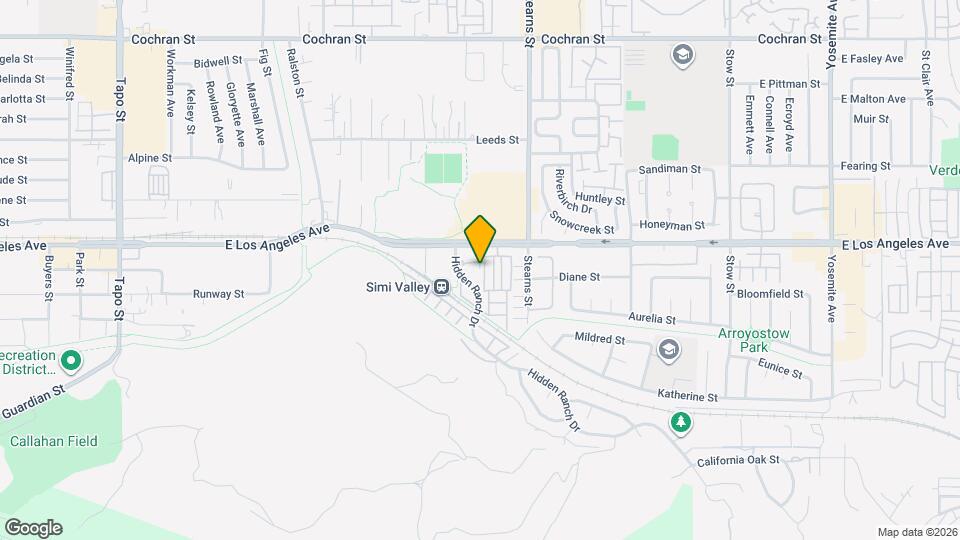 Hidden Valley Apartment Homes Map and Location Details