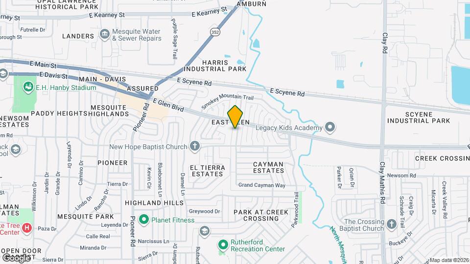 515 Chancellorsville Dr Map and Location Details