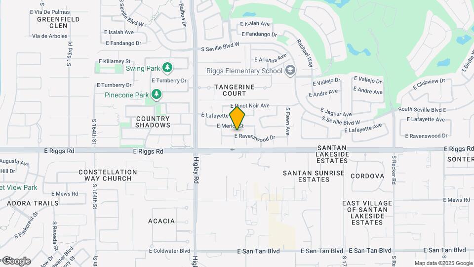 3364 E Ravenswood Dr Map and Location Details