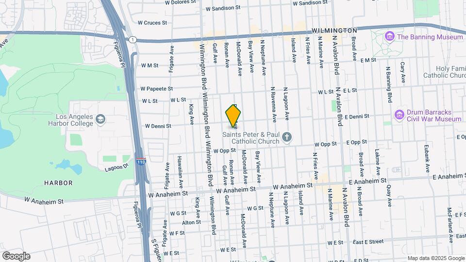 1047 Ronan Ave Map and Location Details