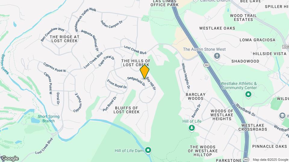 5606 Sedgefield Dr Map and Location Details