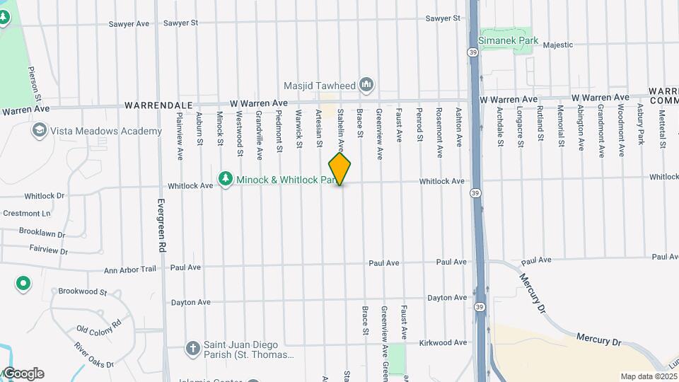 6531 Stahelin Ave Map and Location Details