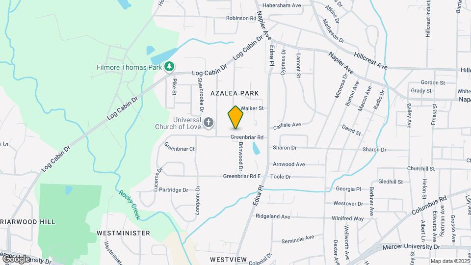 3515 Greenbriar Rd Map and Location Details