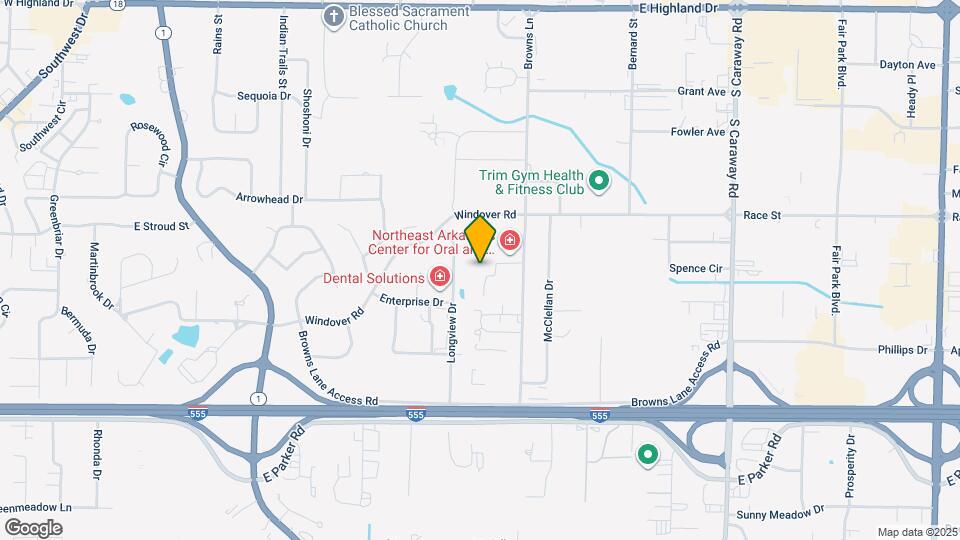 2707 Browns Ln Map and Location Details