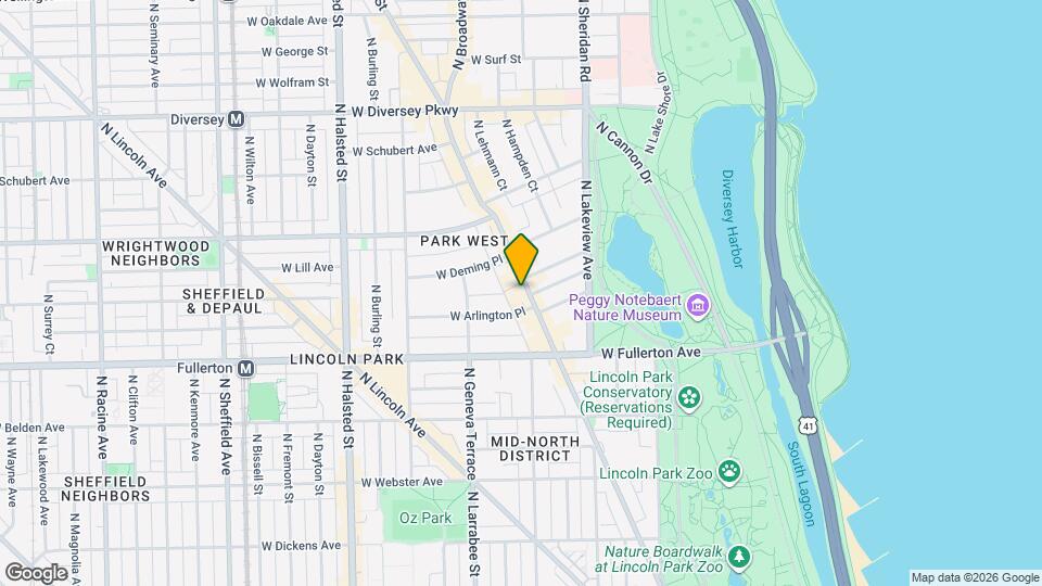 Park Lincoln by Reside Mapa y Detalles de la Ubicación