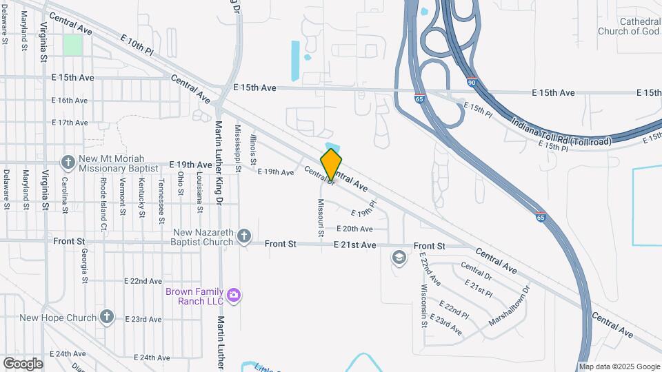 2025 Central Dr Map and Location Details