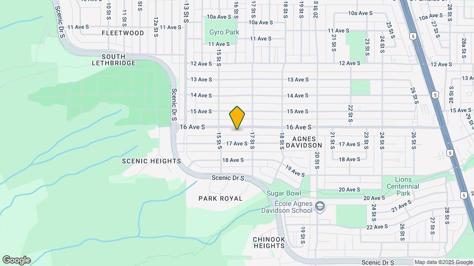 2 Bedroom Basement Suite, Assigned Parking Map and Location Details