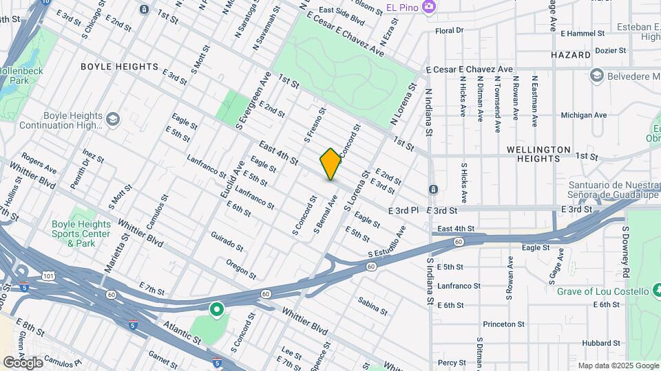 3258 E 4th St Map and Location Details