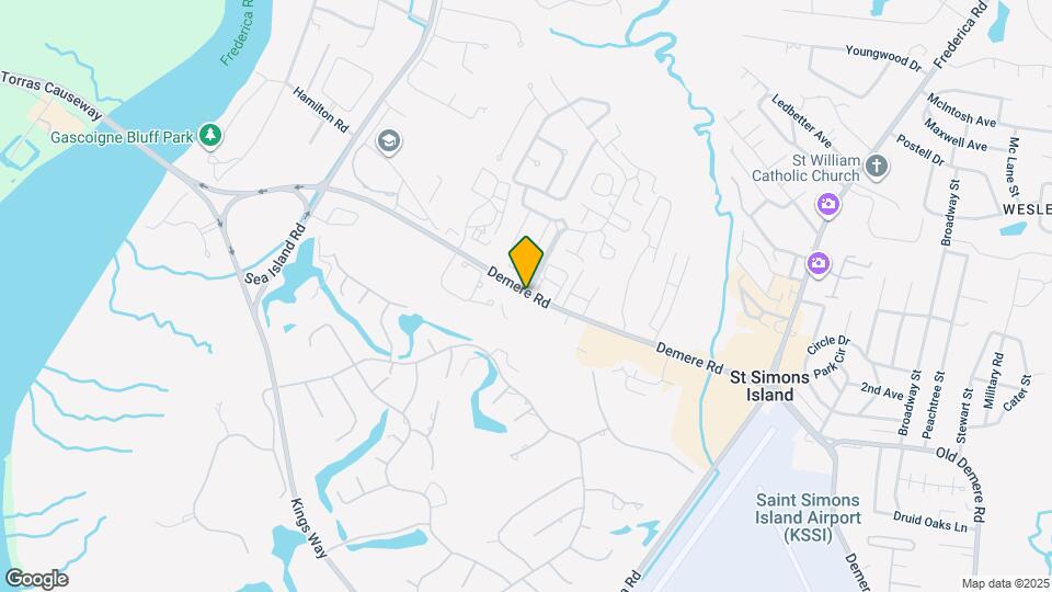 2514 Demere Rd Map and Location Details