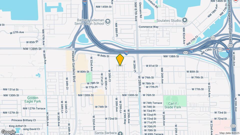 2925 W 80th St Map and Location Details