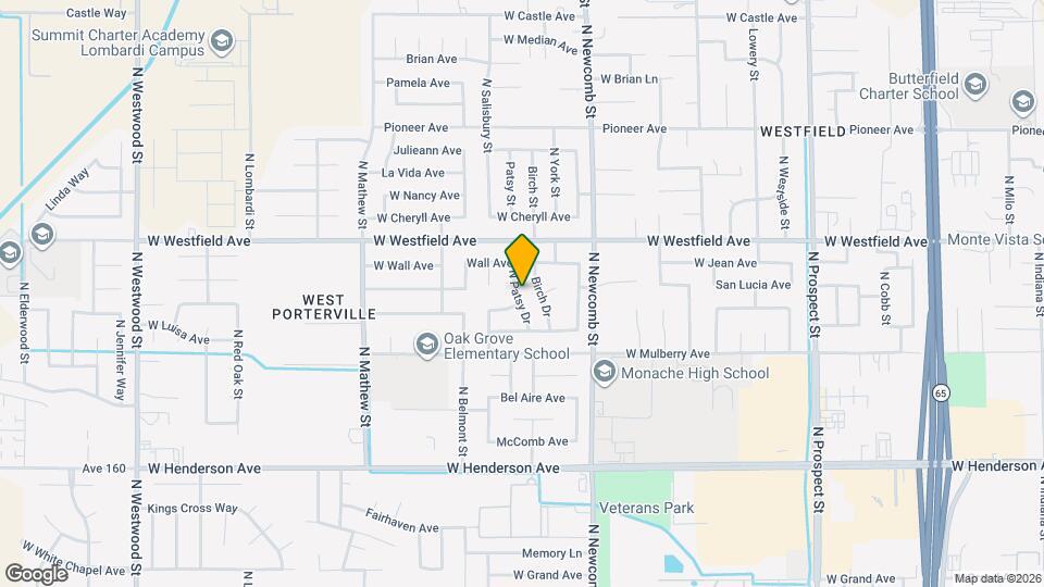 1100 N Patsy Dr Map and Location Details