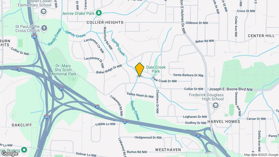 2819 Collier Dr NW Map and Location Details