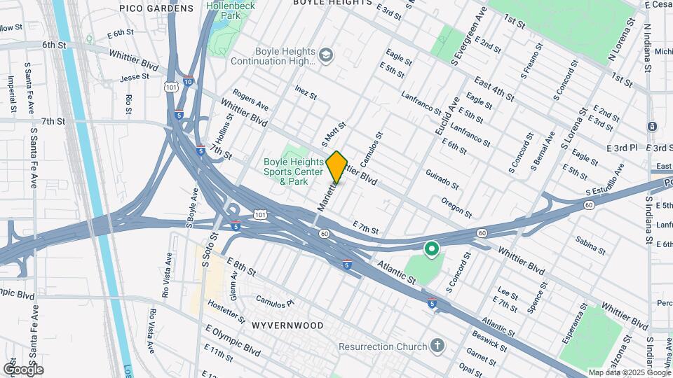 940 Marietta St Map and Location Details