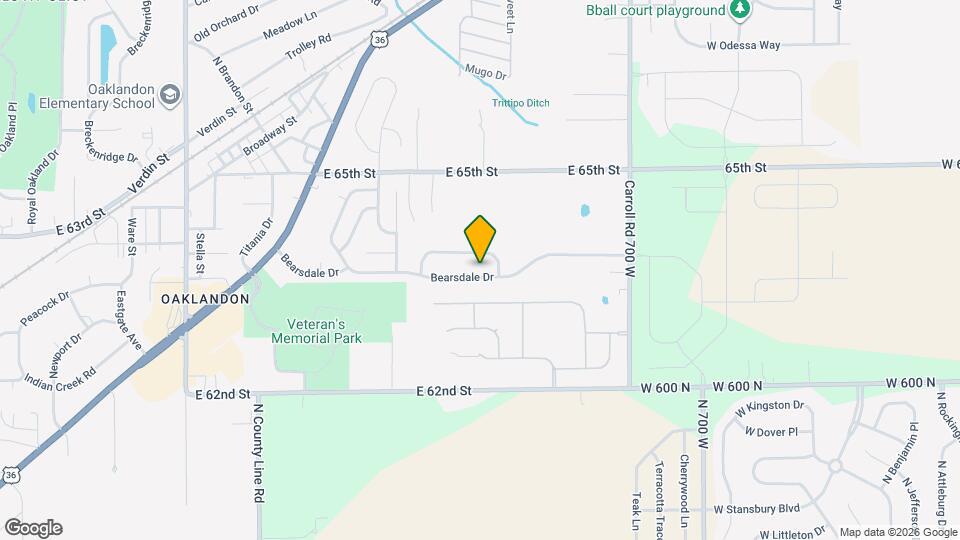 12432 Bearsdale Dr Mapa y Detalles de la Ubicación