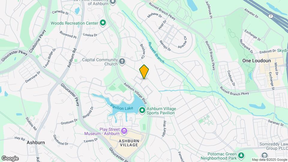 44232 Mossy Brook Square Map and Location Details