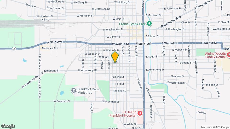 403 W Boone St Mapa y Detalles de la Ubicación