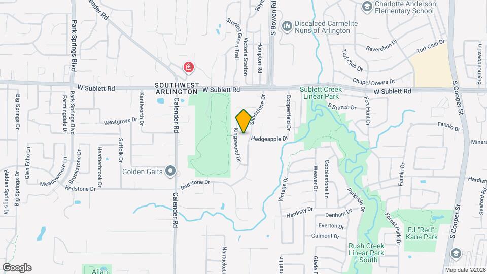 6119 Kingswood Dr Map and Location Details