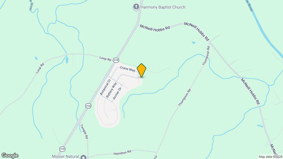 337 Crane Way Map and Location Details