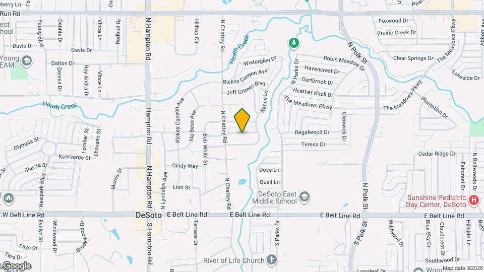 522 E Lanett Dr, Unit 107 Map and Location Details