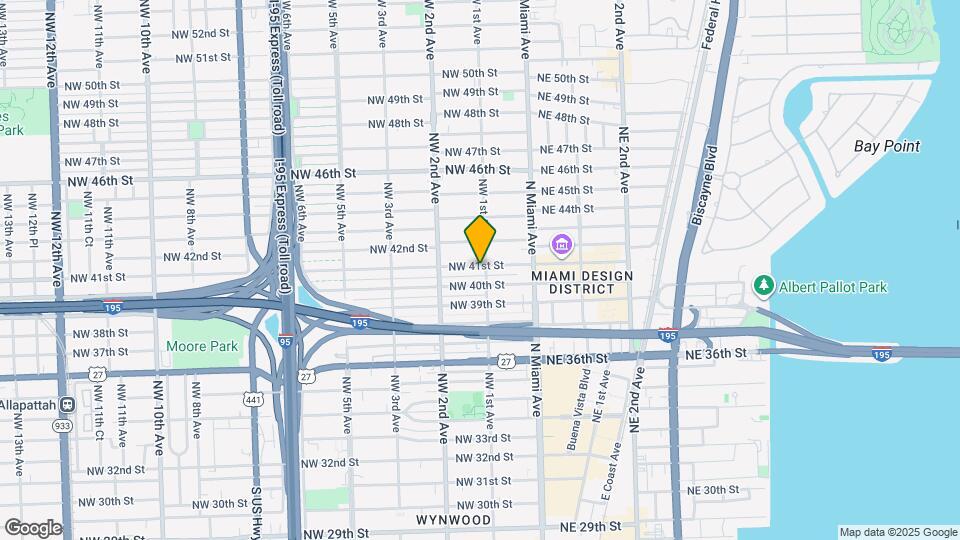 4030 NW 1st Ave Map and Location Details