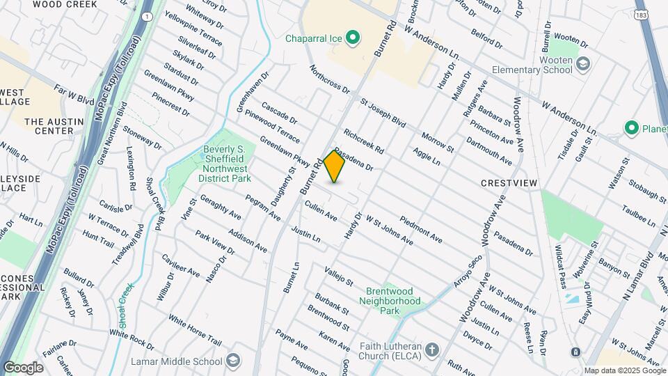 The Saint George Map and Location Details