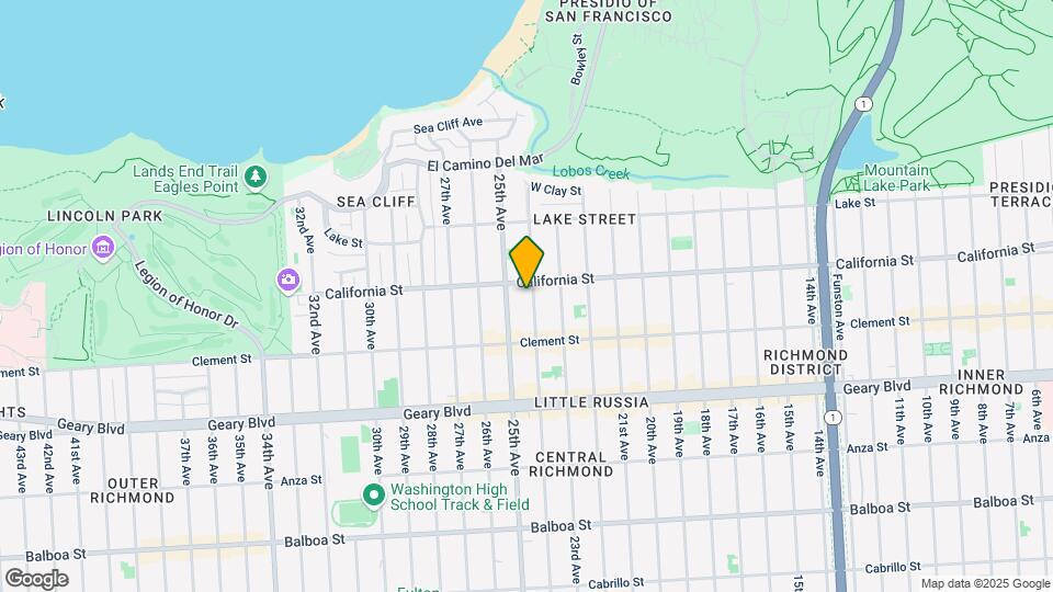 319 24th Ave Map and Location Details