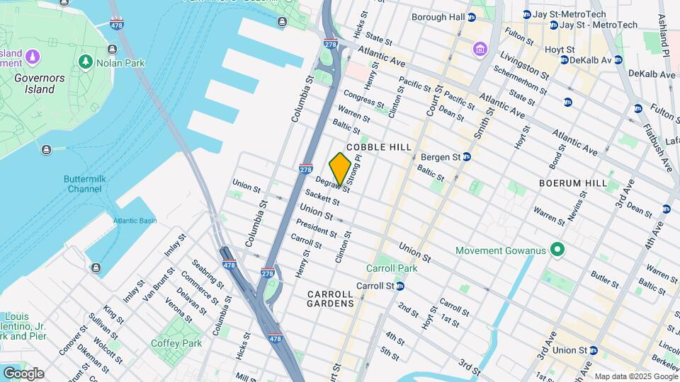 220 Degraw St Mapa y Detalles de la Ubicación