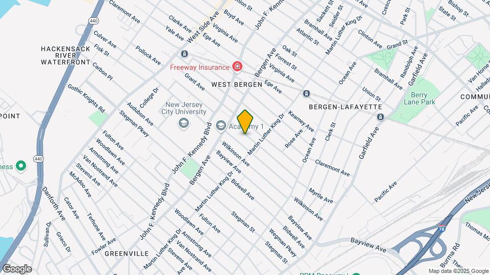 189 Myrtle Ave, Unit 3R Map and Location Details