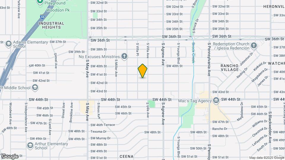 2517 SW 42nd St Map and Location Details